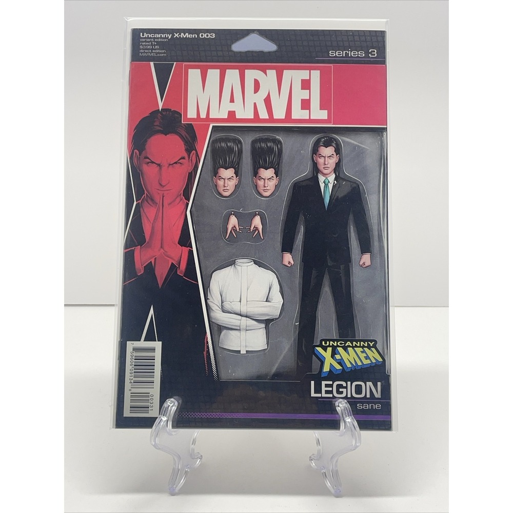 Uncanny X-men #3 (Christopher Action Figure Var) Marvel Comics Comic Book